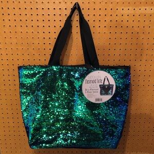 NWT Sequin Mermaid Tote